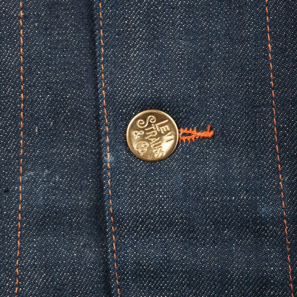 Levi's x Visionaire No. 31 Blue Limited Edition Denim One-Pocket Sack Coat - Picture 10 of 12